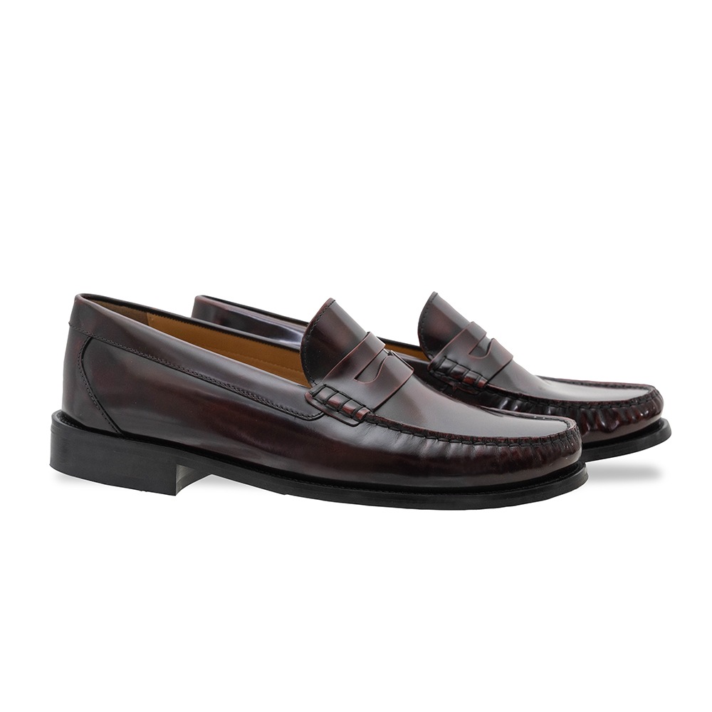 CAMBRIDGE BURGUNDY モカシンローファー