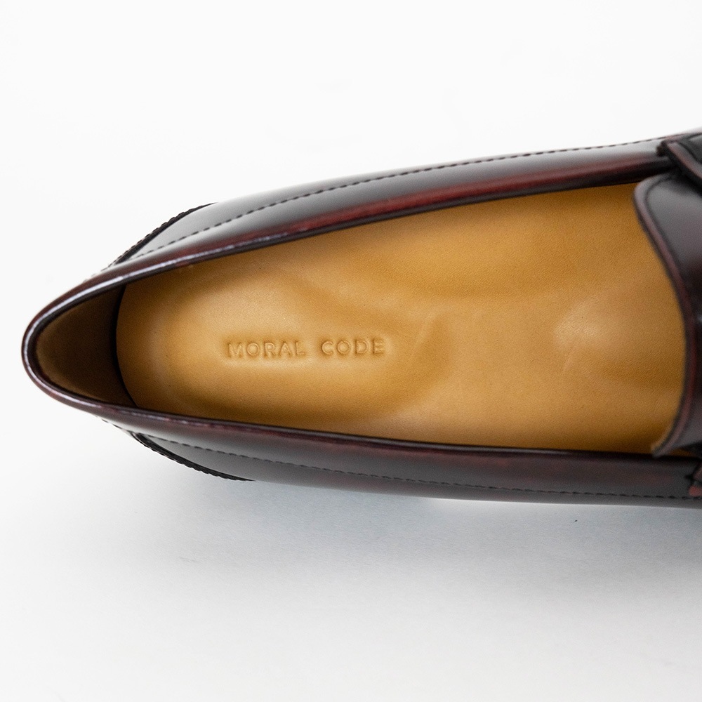 CAMBRIDGE BURGUNDY モカシンローファー