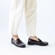 CAMBRIDGE BURGUNDY モカシンローファー