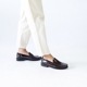 CAMBRIDGE BURGUNDY モカシンローファー