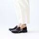 CAMBRIDGE BURGUNDY モカシンローファー