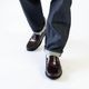 CAMBRIDGE BURGUNDY モカシンローファー