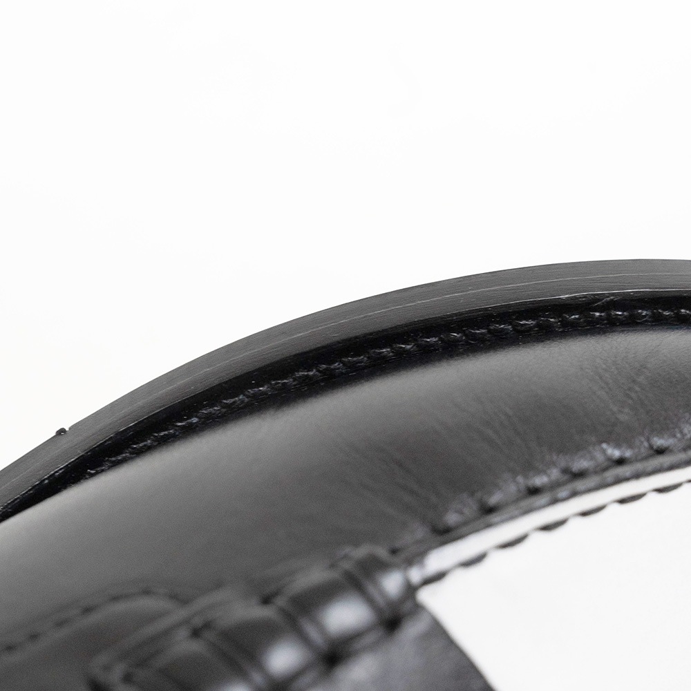 CAMBRIDGE BLACK&WHITE モカシンローファー