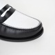 CAMBRIDGE BLACK&WHITE モカシンローファー