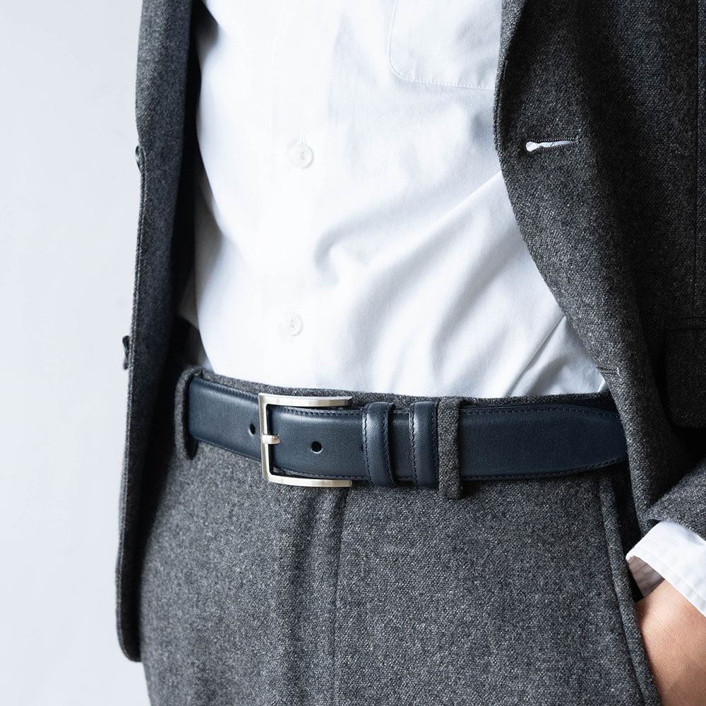 GRANT NAVY メンズベルト