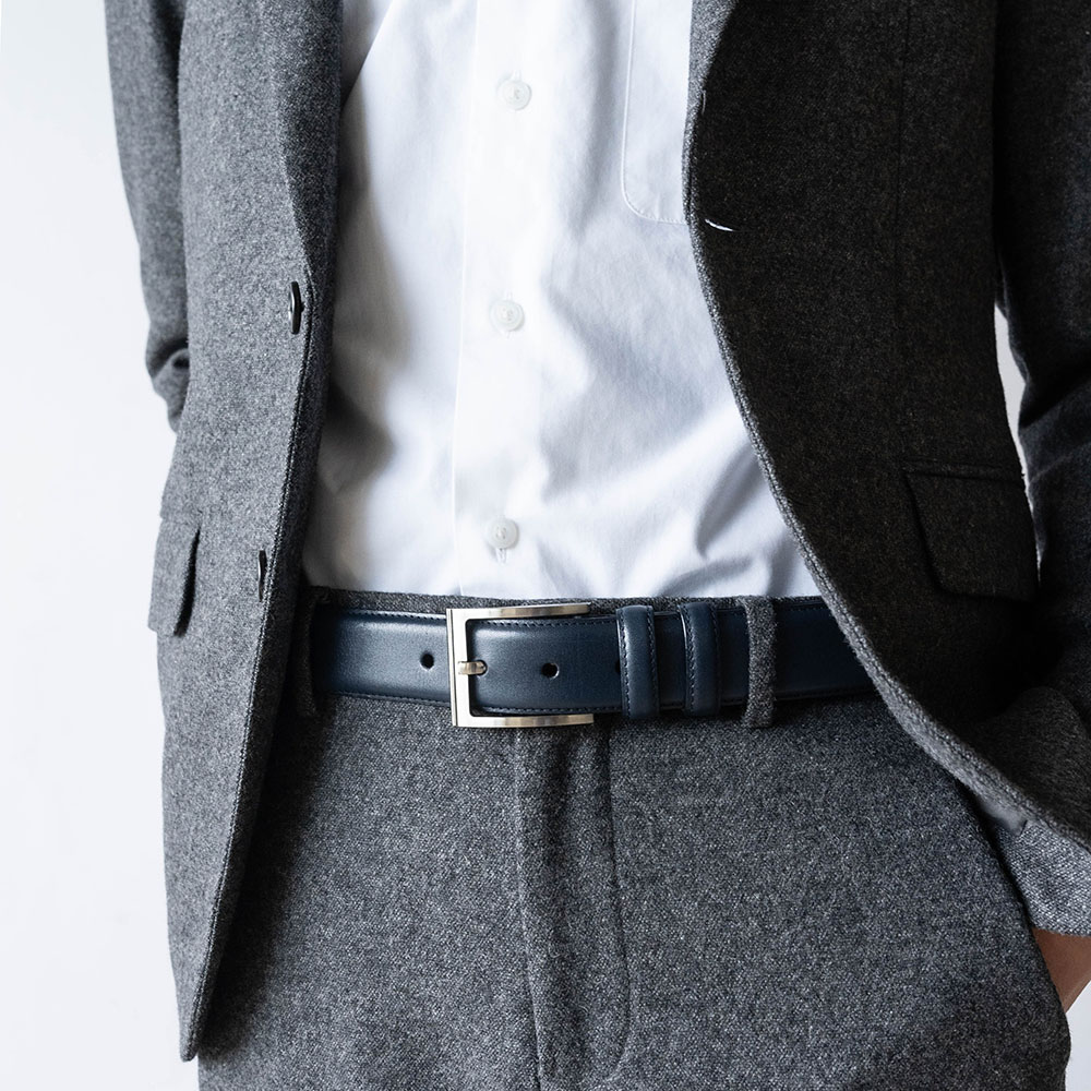 GRANT NAVY メンズベルト