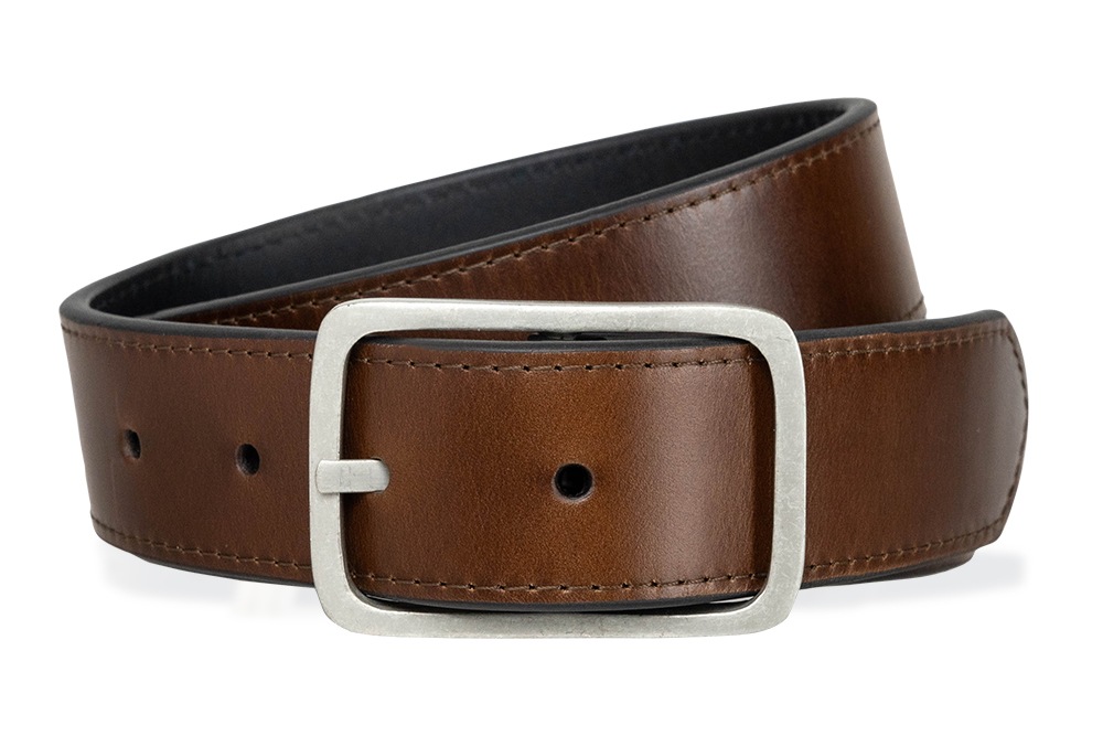 MAXWELL BROWN メンズベルト リバーシブル