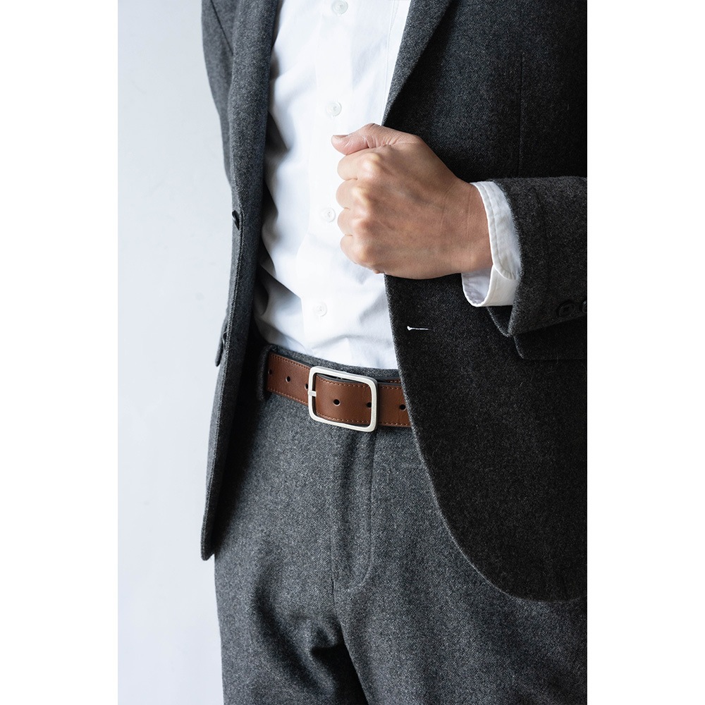 MAXWELL BROWN メンズベルト リバーシブル