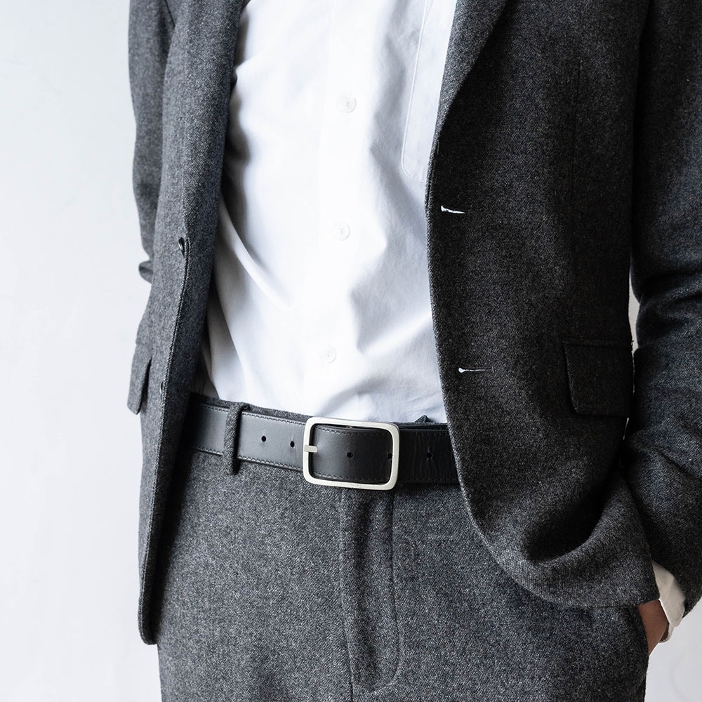 MAXWELL BROWN メンズベルト リバーシブル