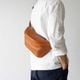 YORK COGNAC ショルダー ボディーバッグ