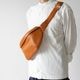 YORK COGNAC ショルダー ボディーバッグ