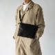 MILAN BLACK 軽量レザーサコッシュ