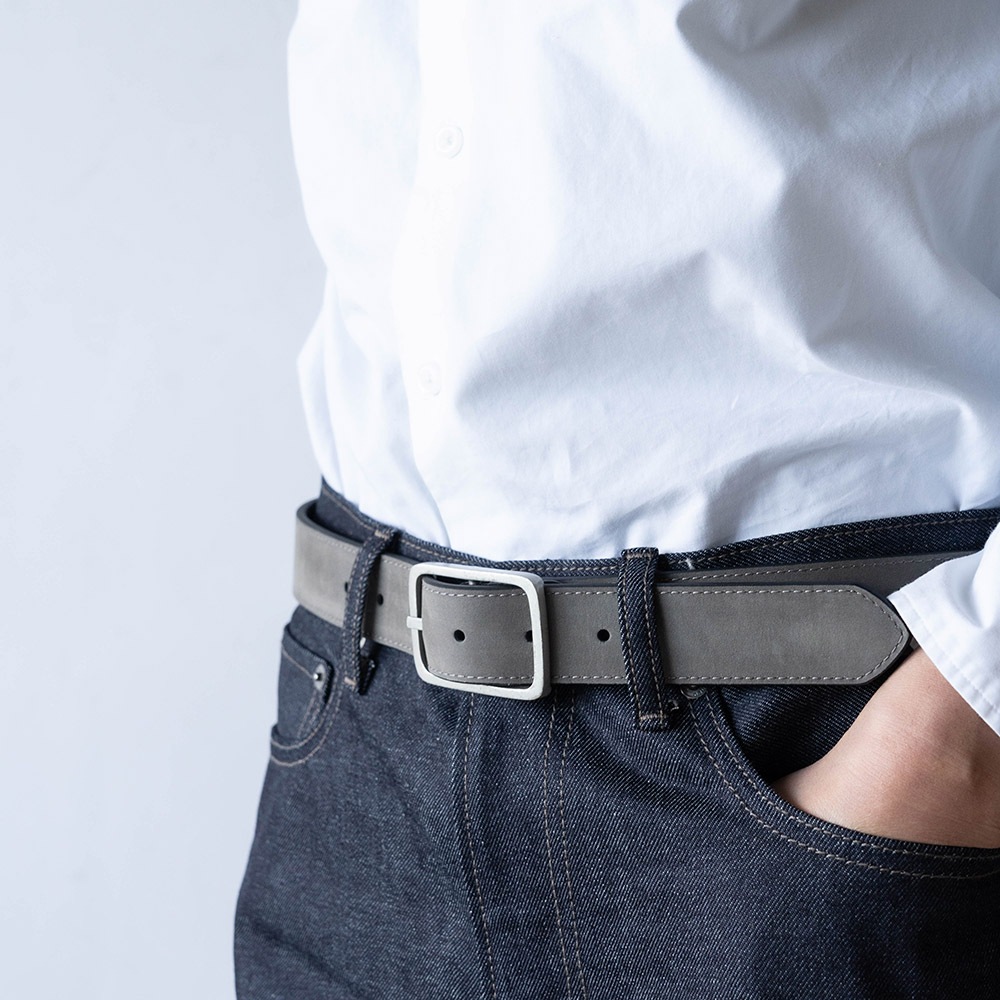 MAXWELL GRAY メンズベルト リバーシブル