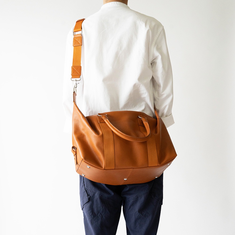 BOSTON COGNAC ボストン ダッフルバッグ