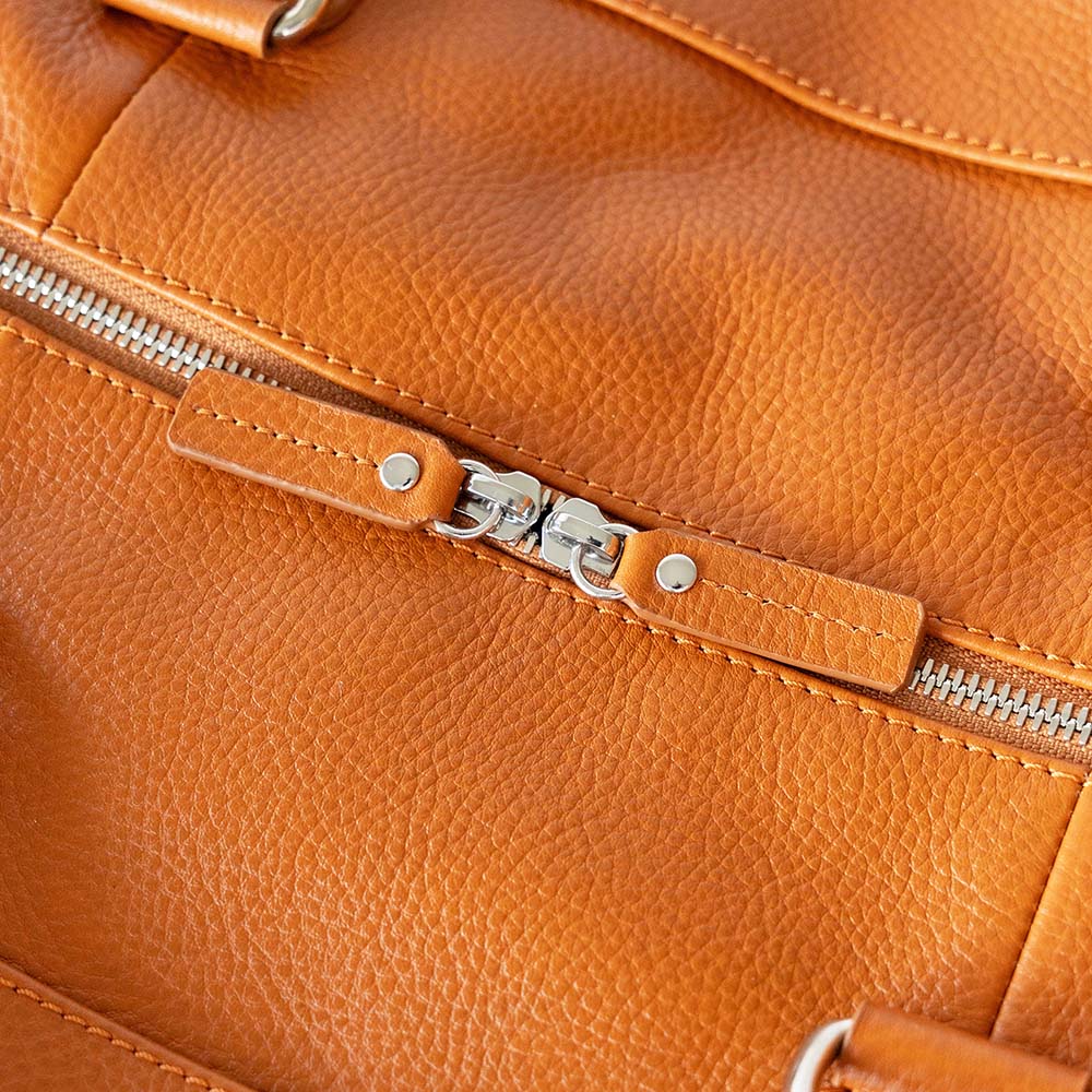 BOSTON COGNAC ボストン ダッフルバッグ