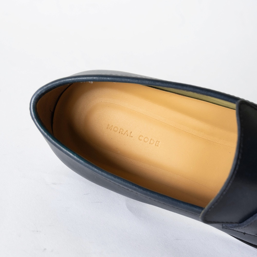 RAMSEY NAVY ローファー ビジネスシューズ