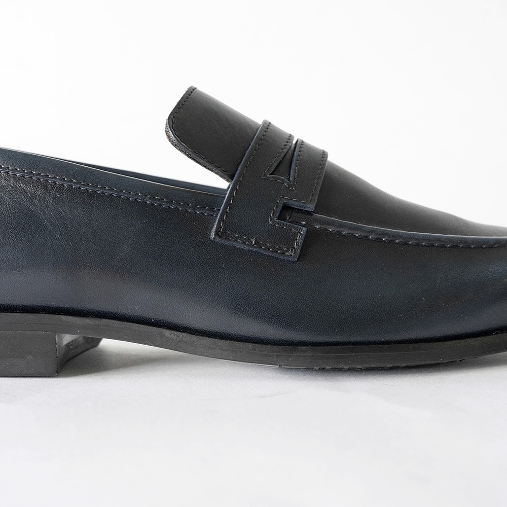 RAMSEY NAVY ローファー ビジネスシューズ