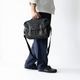 ISLINGTON MATTE BLACK ヌバック ショルダーバッグ