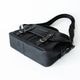 ISLINGTON MATTE BLACK ヌバック ショルダーバッグ