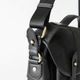 ISLINGTON MATTE BLACK ヌバック ショルダーバッグ