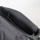 ISLINGTON MATTE BLACK ヌバック ショルダーバッグ