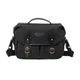 ISLINGTON MATTE BLACK ヌバック ショルダーバッグ