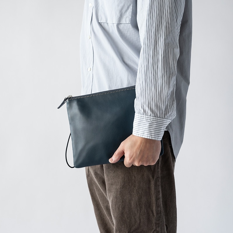 新品未使用品　MORAL CODE レザーサコッシュショルダー レザーサコッシュ 本革 ショルダーバック ボディバッグ HADLEY