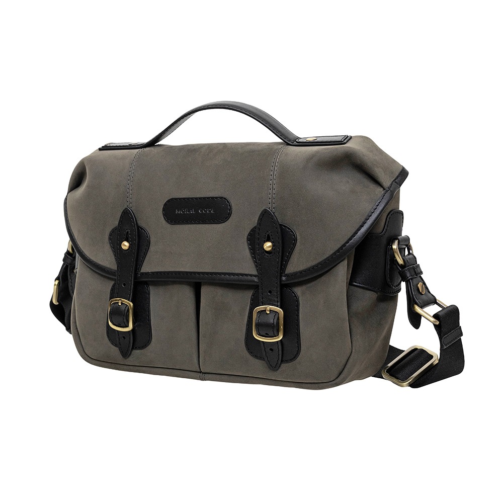 ISLINGTON GRAY ヌバック ショルダーバッグ