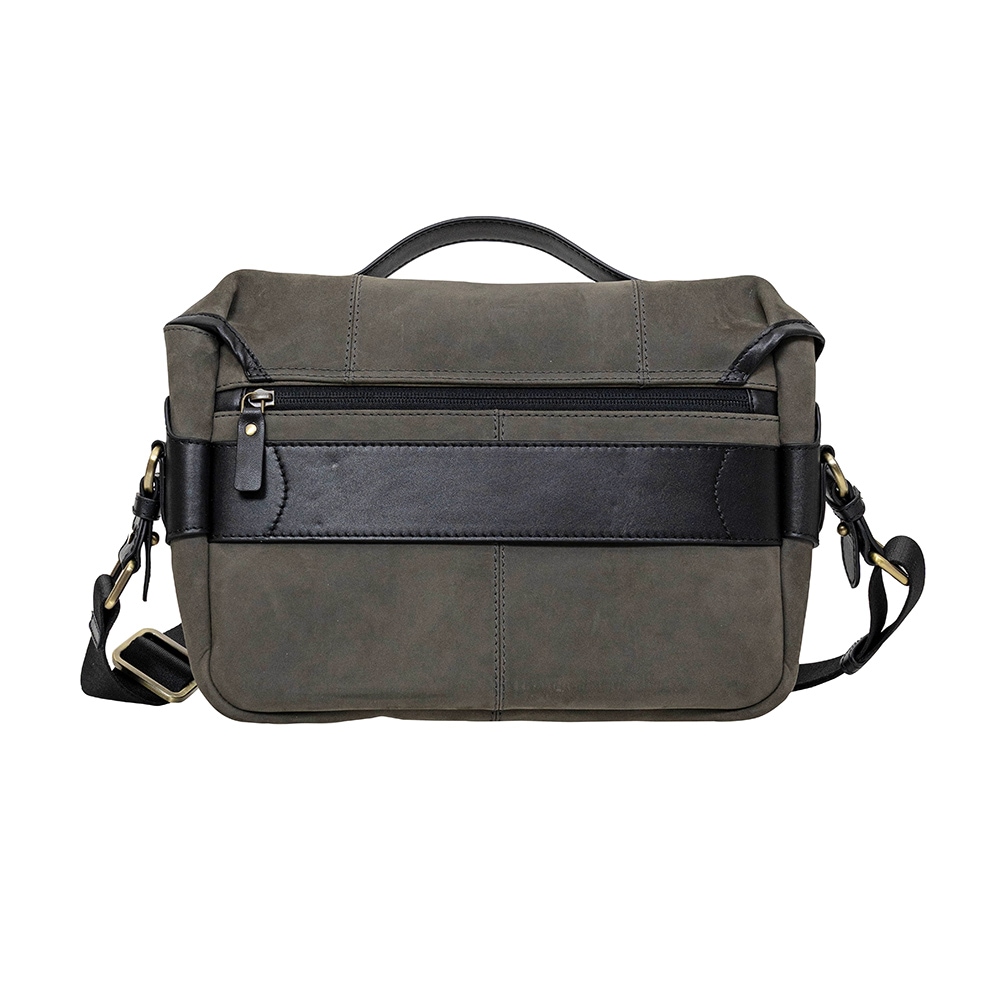 ISLINGTON GRAY ヌバック ショルダーバッグ