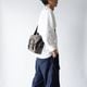 ISLINGTON GRAY ヌバック ショルダーバッグ