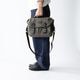 ISLINGTON GRAY ヌバック ショルダーバッグ