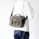 ISLINGTON GRAY ヌバック ショルダーバッグ