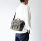 ISLINGTON GRAY ヌバック ショルダーバッグ