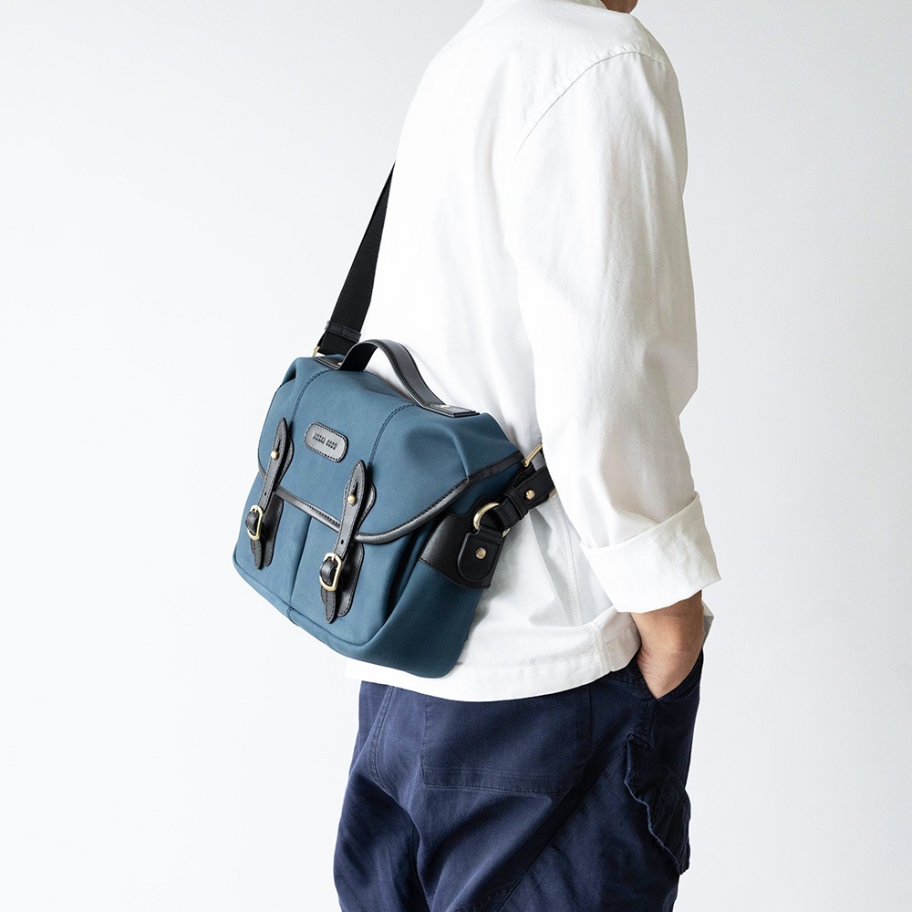 ISLINGTON DENIM ヌバック ショルダーバッグ