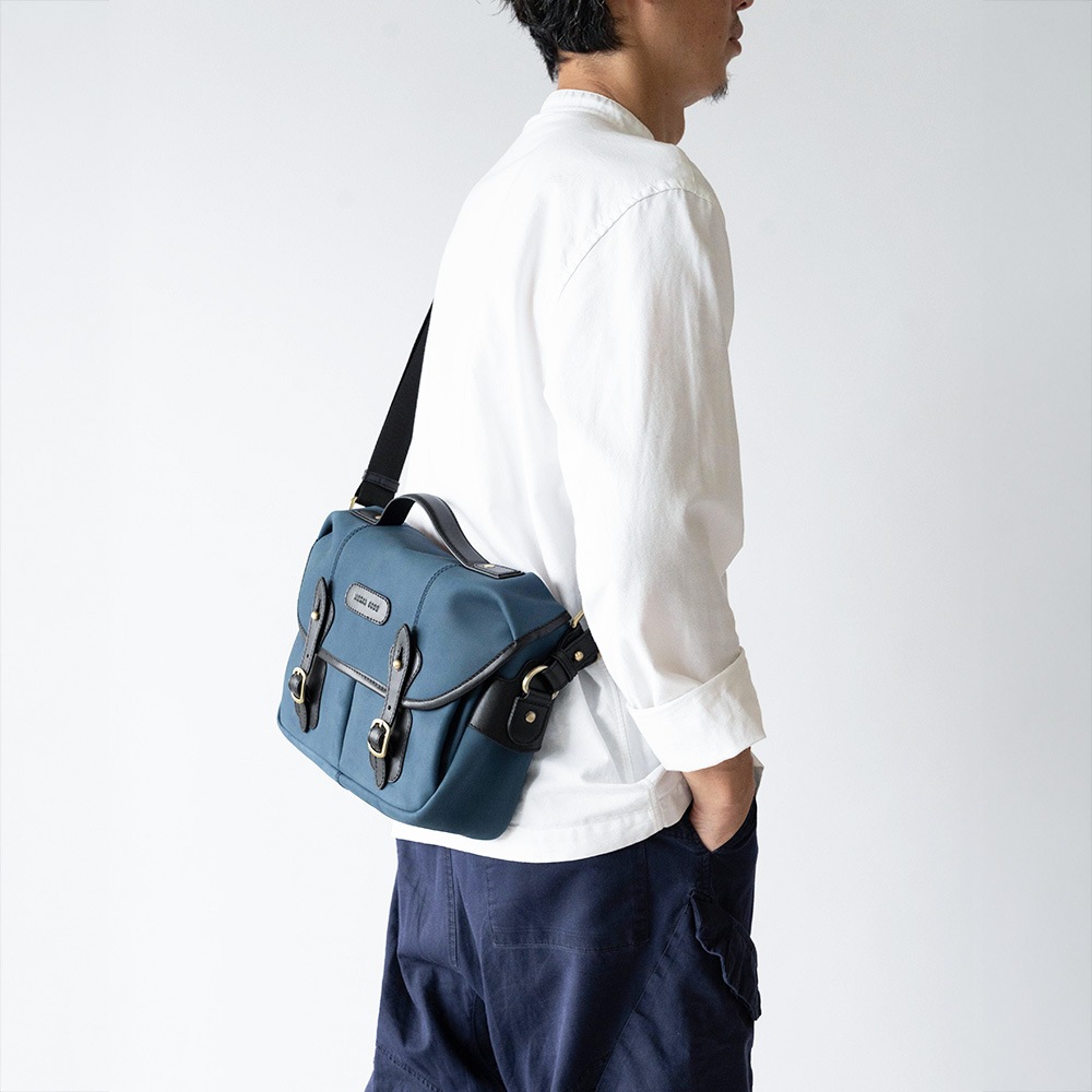 ISLINGTON DENIM ヌバック ショルダーバッグ
