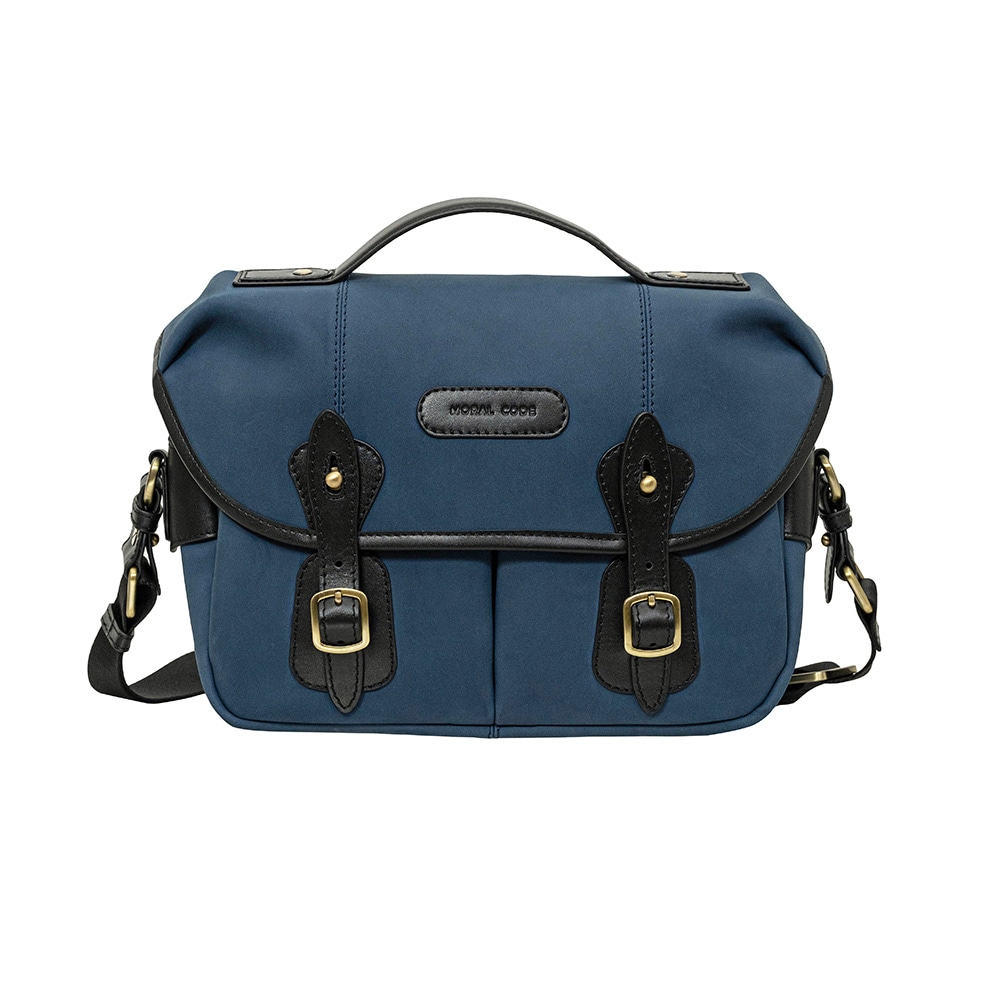 ISLINGTON DENIM ヌバック ショルダーバッグ