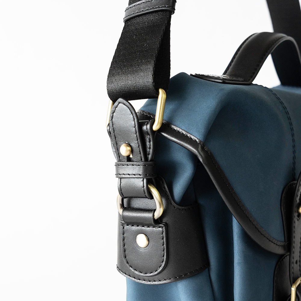 ISLINGTON DENIM ヌバック ショルダーバッグ