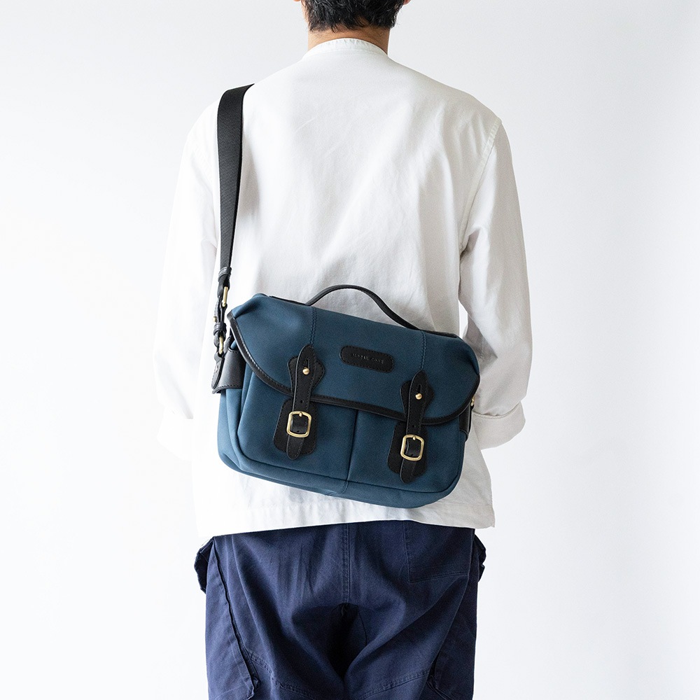 ISLINGTON DENIM ヌバック ショルダーバッグ