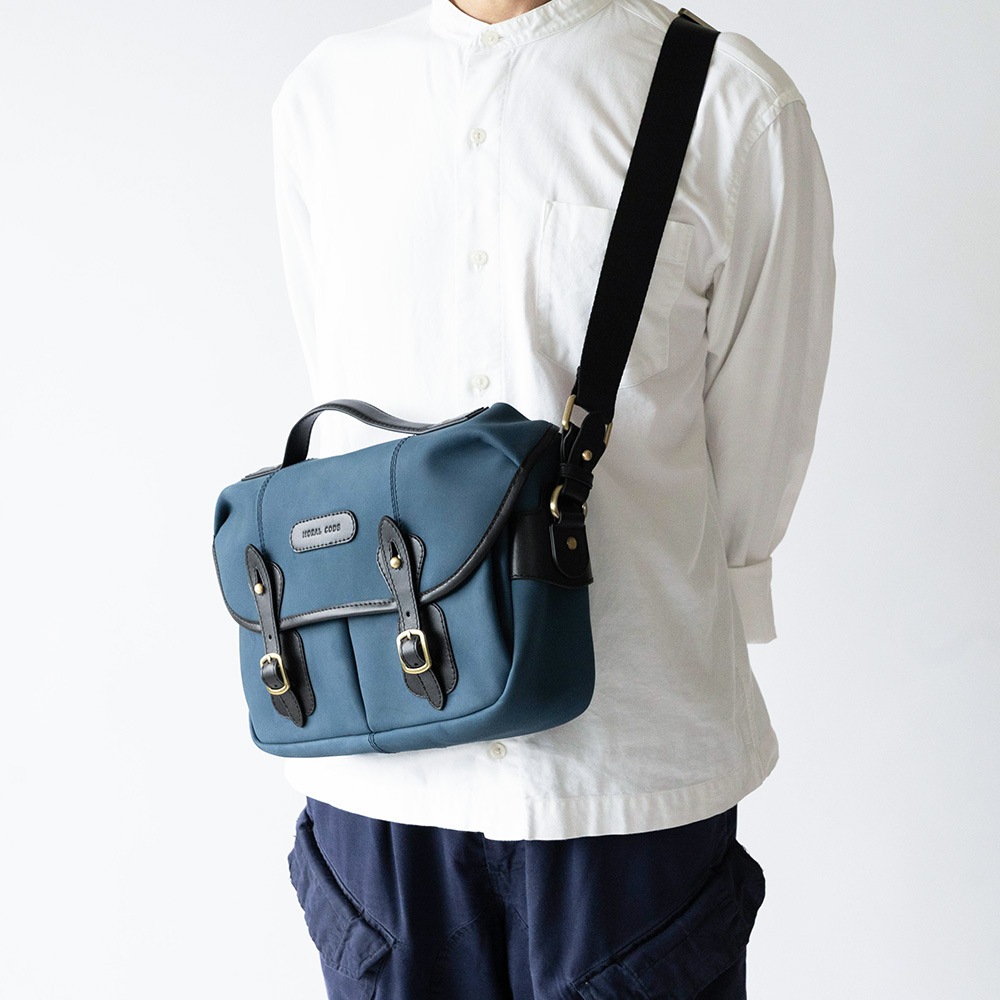 ISLINGTON DENIM ヌバック ショルダーバッグ