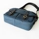 ISLINGTON DENIM ヌバック ショルダーバッグ