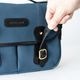 ISLINGTON DENIM ヌバック ショルダーバッグ