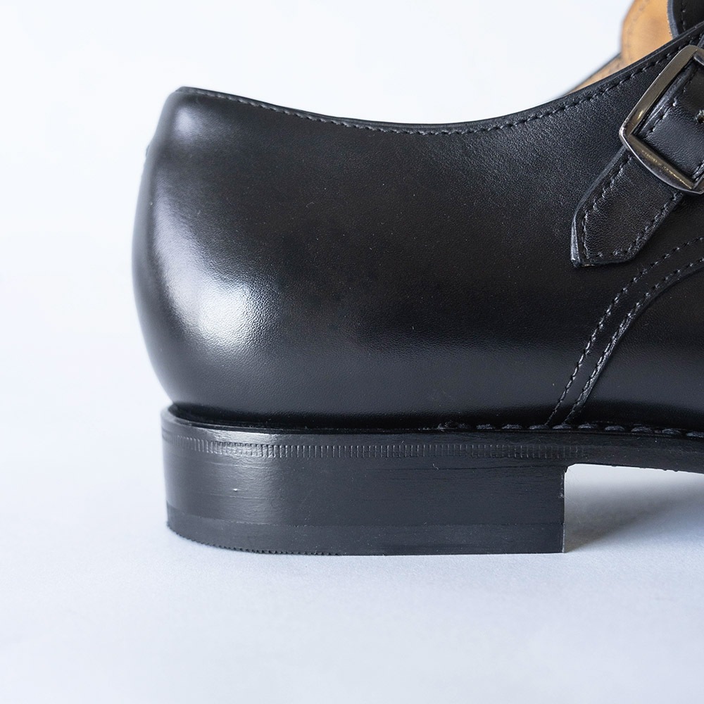 WINDSOR BLACK ダブルモンクストラップ グッドイヤーウェルト