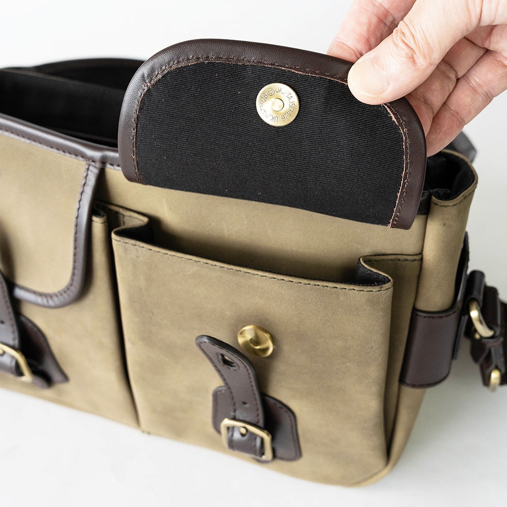 ISLINGTON MILITARY GREEN ヌバック ショルダーバッグ