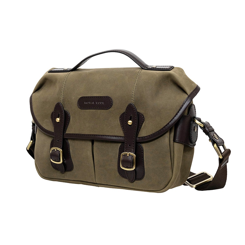 ISLINGTON MILITARY GREEN ヌバック ショルダーバッグ