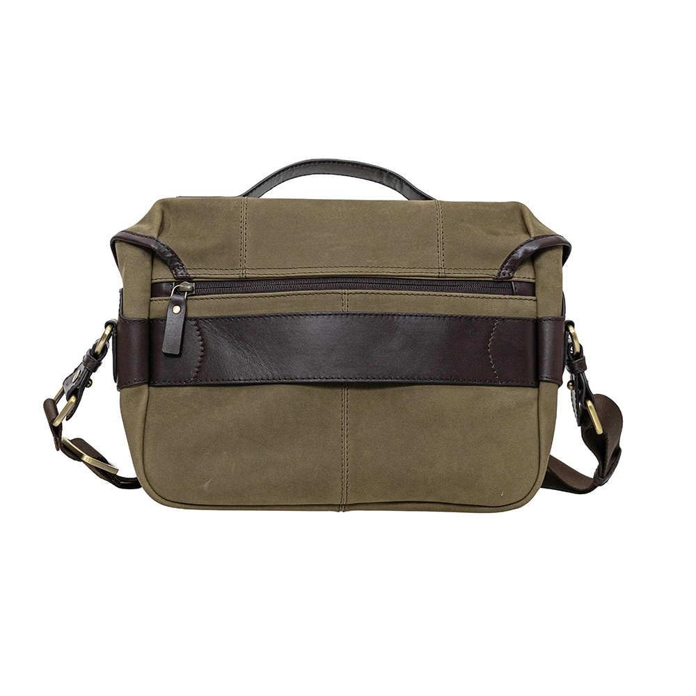 ISLINGTON MILITARY GREEN ヌバック ショルダーバッグ