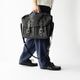 NORWICH MATTE BLACK ヌバック ショルダーバッグ
