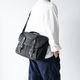 NORWICH MATTE BLACK ヌバック ショルダーバッグ
