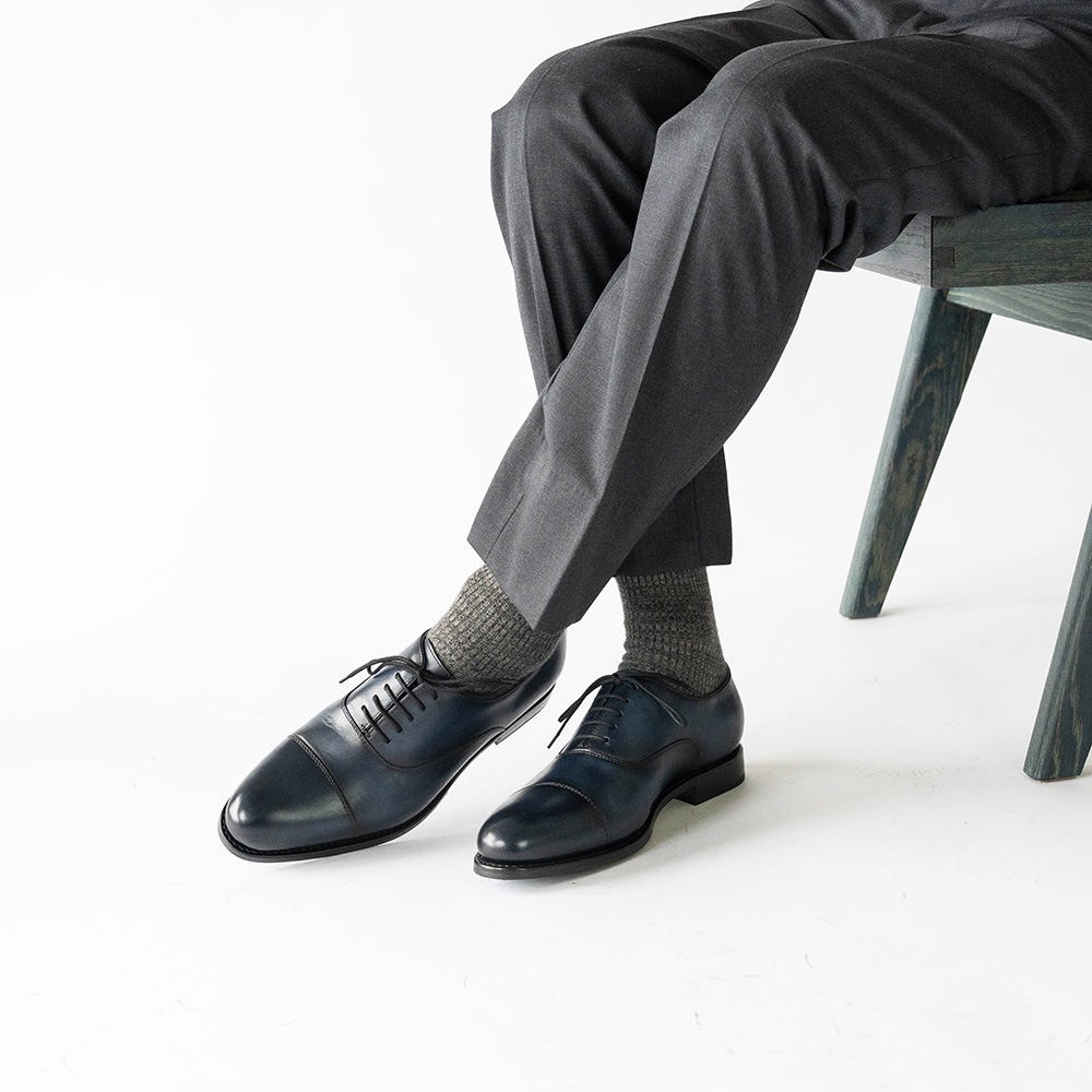 CORDWAINER NAVY 内羽根 グッドイヤーウェルト