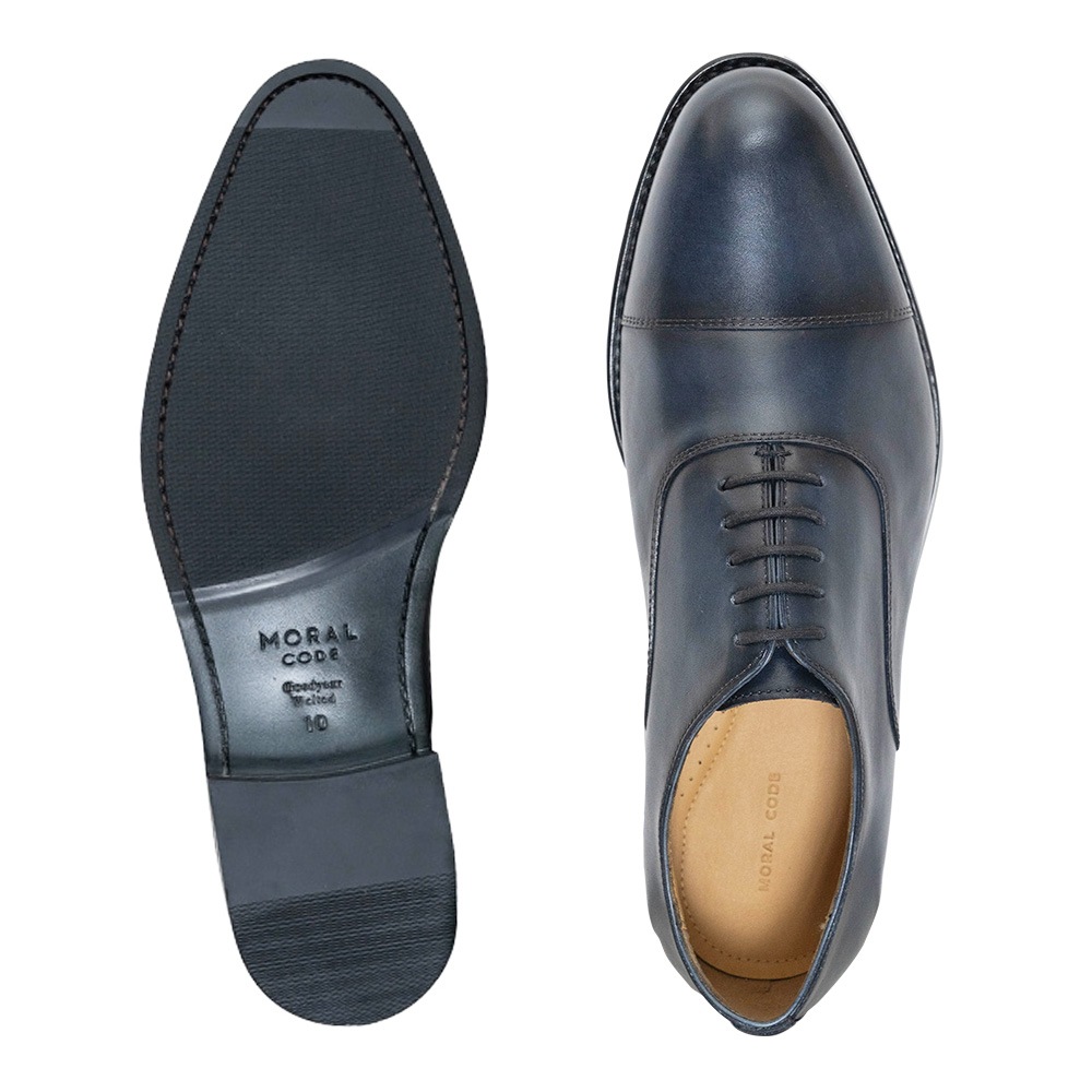 CORDWAINER NAVY 内羽根 グッドイヤーウェルト
