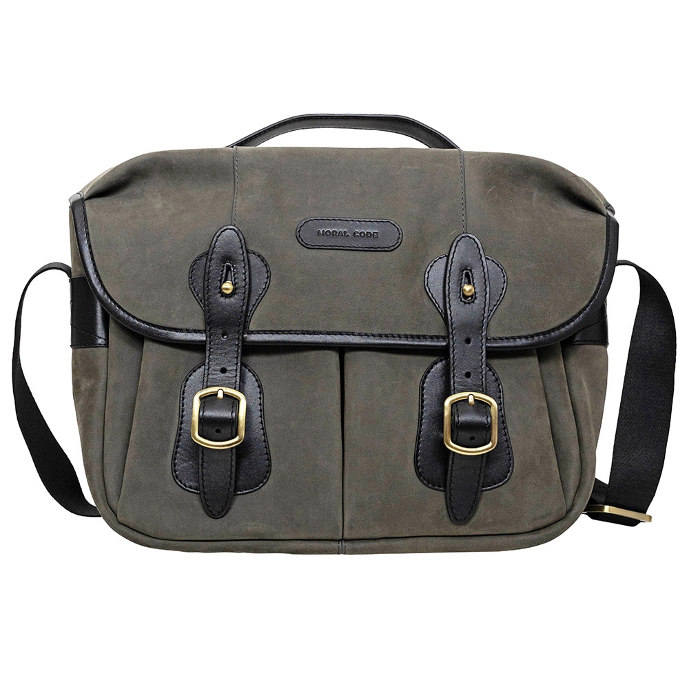 NORWICH GRAY ヌバック ショルダーバッグ